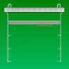 Potence hauteur 1.50 M, 6 points de fixation directs