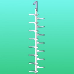 Elasticity loop jig with W point