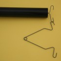 Hooks for tubes and profiles