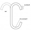 Hooks Type H07 8mm at 12mm