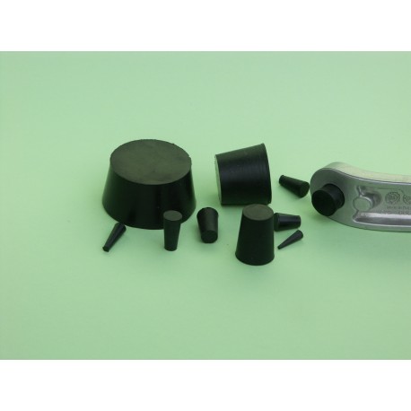 BLACK EPDM PLUGS 180°C