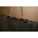 Double steel plate hook