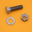 Titanium screws and bolts